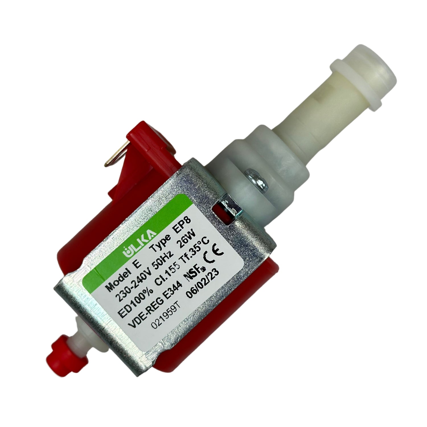 Ulka Vibration Pump EP8 230 240V 50Hz 26W NSF Ulka Pumps ulka-vibration-pump-ep8-230-240v-50hz-26w-nsf-ulka-pumps